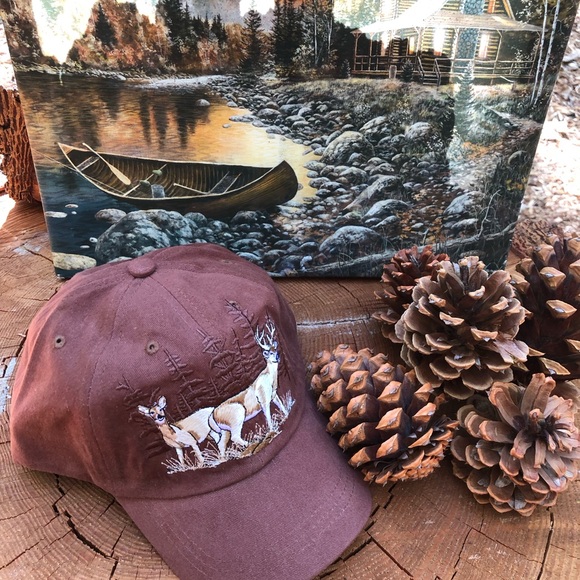 Shasta Wear Mens Baseball Hat Brown NEW - Picture 10 of 10